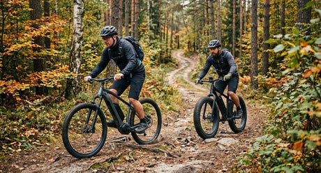 Czy na szuter i leśne drogi potrzebujesz e-MTB? Kiedy składany fat bike to lepszy wybór