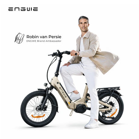 Robin van Persie x ENGWE: rower elektryczny ENGWE, GOOD AS GOAT i oferty na Dzień bez Samochodu