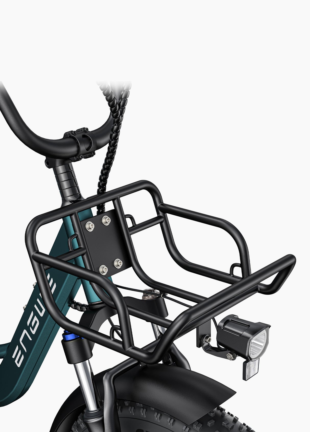 the front basket of engwe l20 boost e cycle