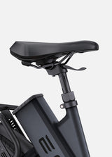 the saddle and air seatpost of engwe p275 st electric city bike