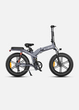 a grey engwe x20 collapsible e bike