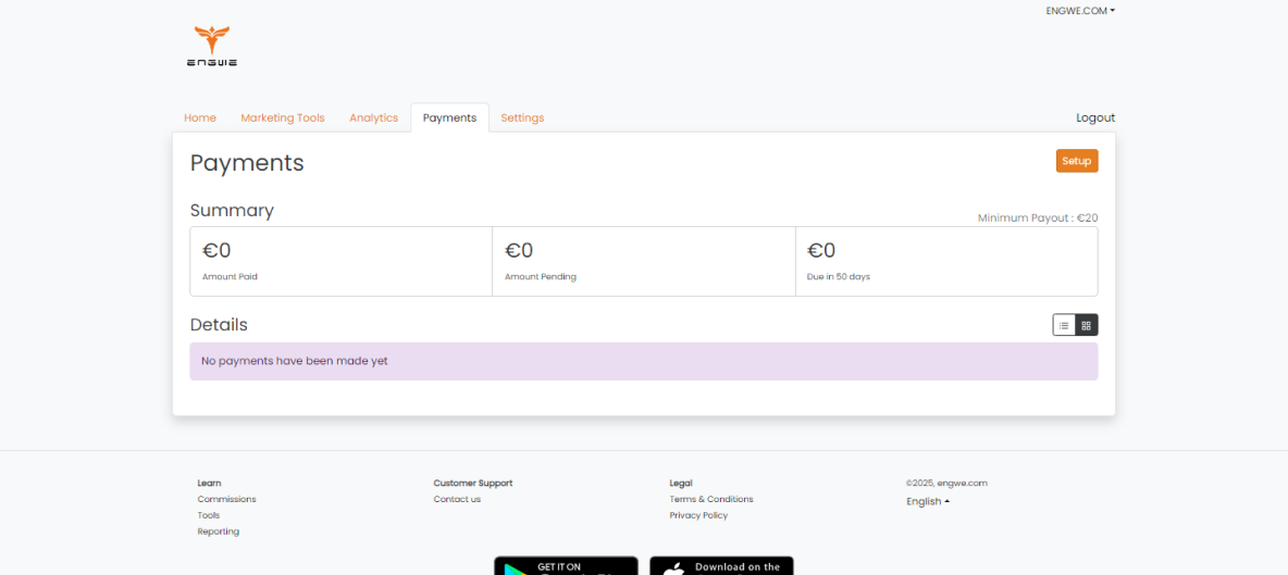 Połącz PayPal.